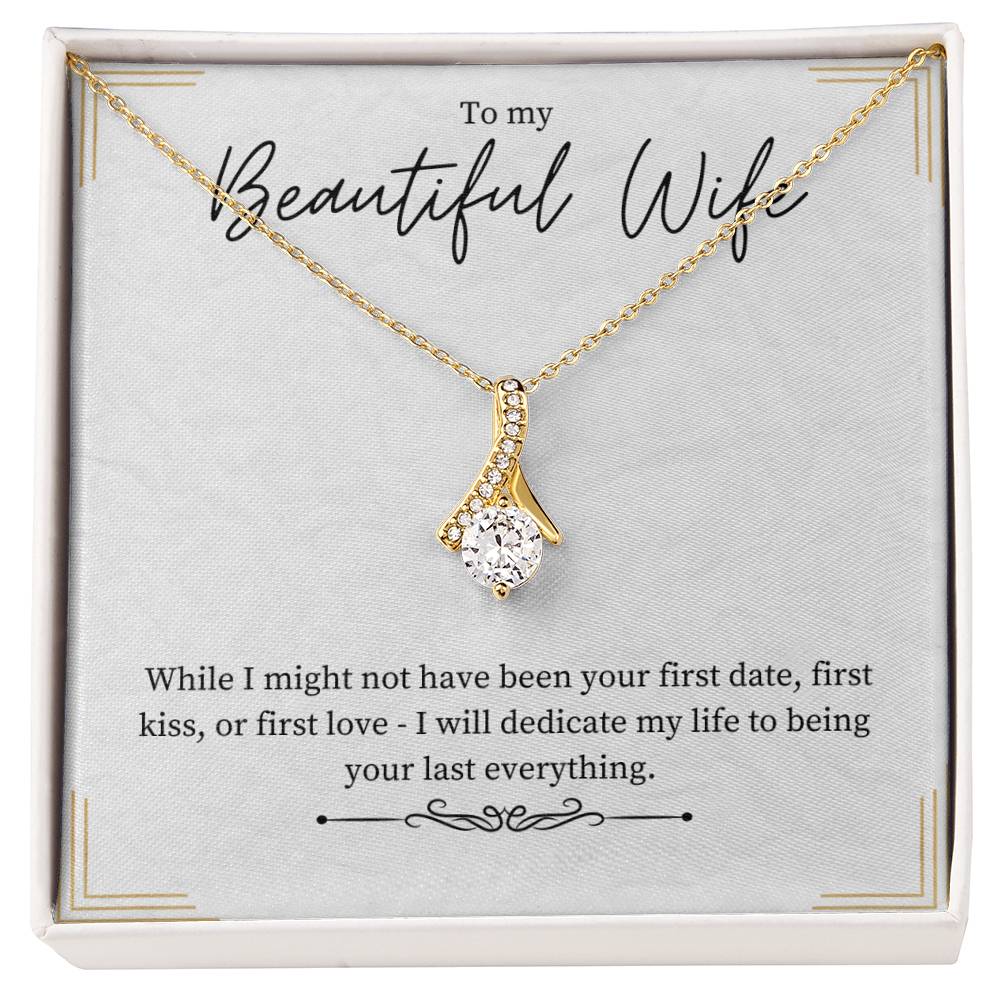 Alluring Beauty Necklace - For Wife w/MC