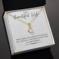 Alluring Beauty Necklace - For Wife w/MC
