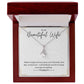 Alluring Beauty Necklace - For Wife w/MC